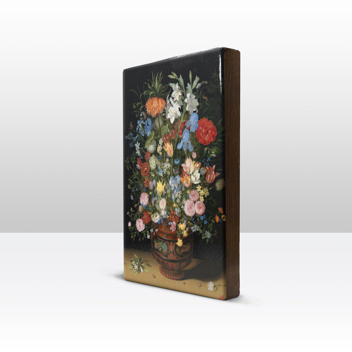 Laqueprint - Bloemen in een vaas - Jan Brueghel de Oude - 19,5 x 30 cm - LP001