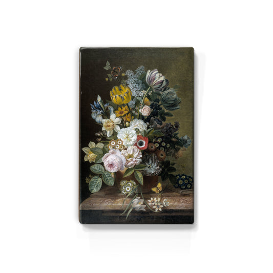 Laqueprint - Stilleven met bloemen - Eelke Jelles Eelkema - 19,5 x 30 cm - LP009