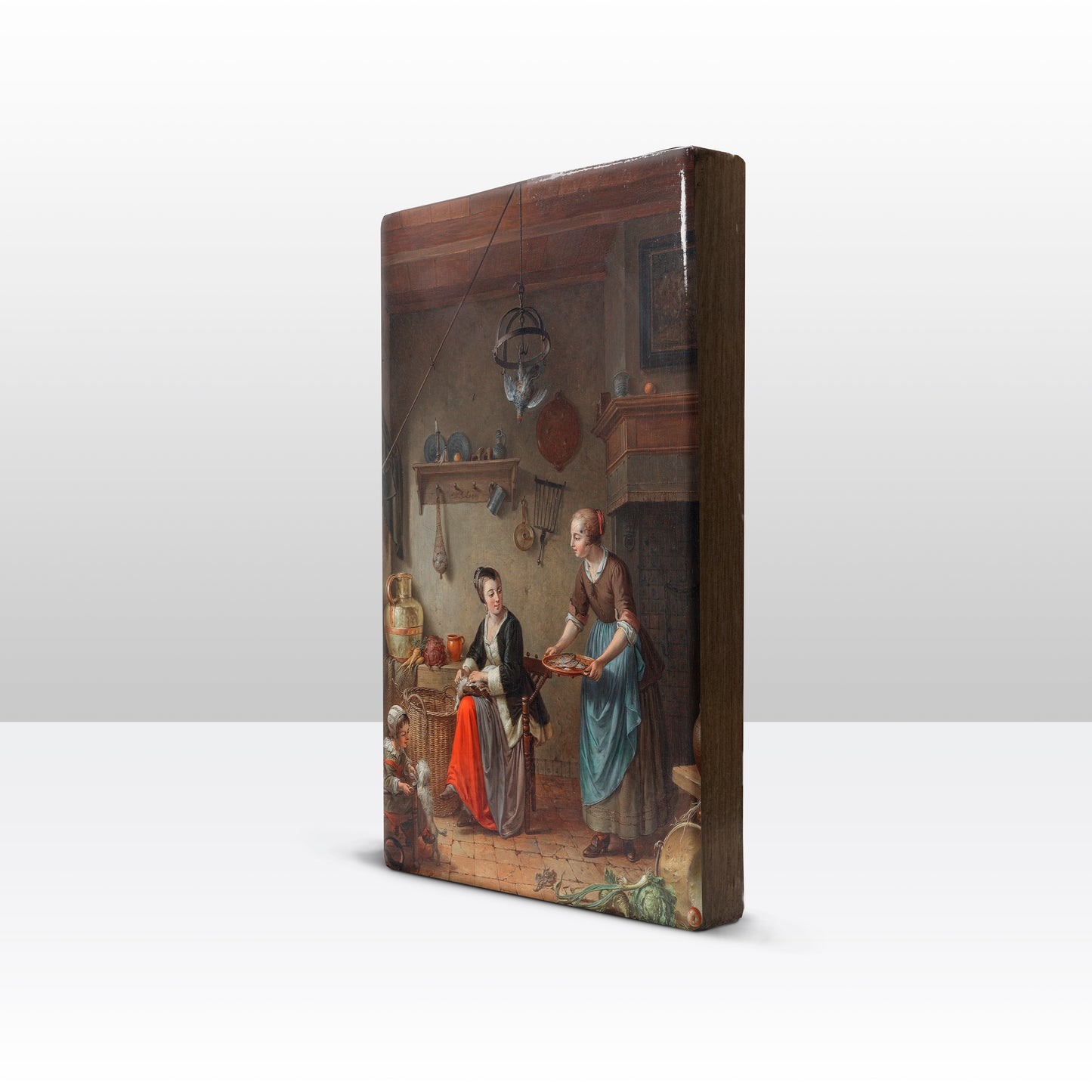 Laqueprint - De keuken - Willem Joseph Laquy - 19,5 x 30 cm - LP018
