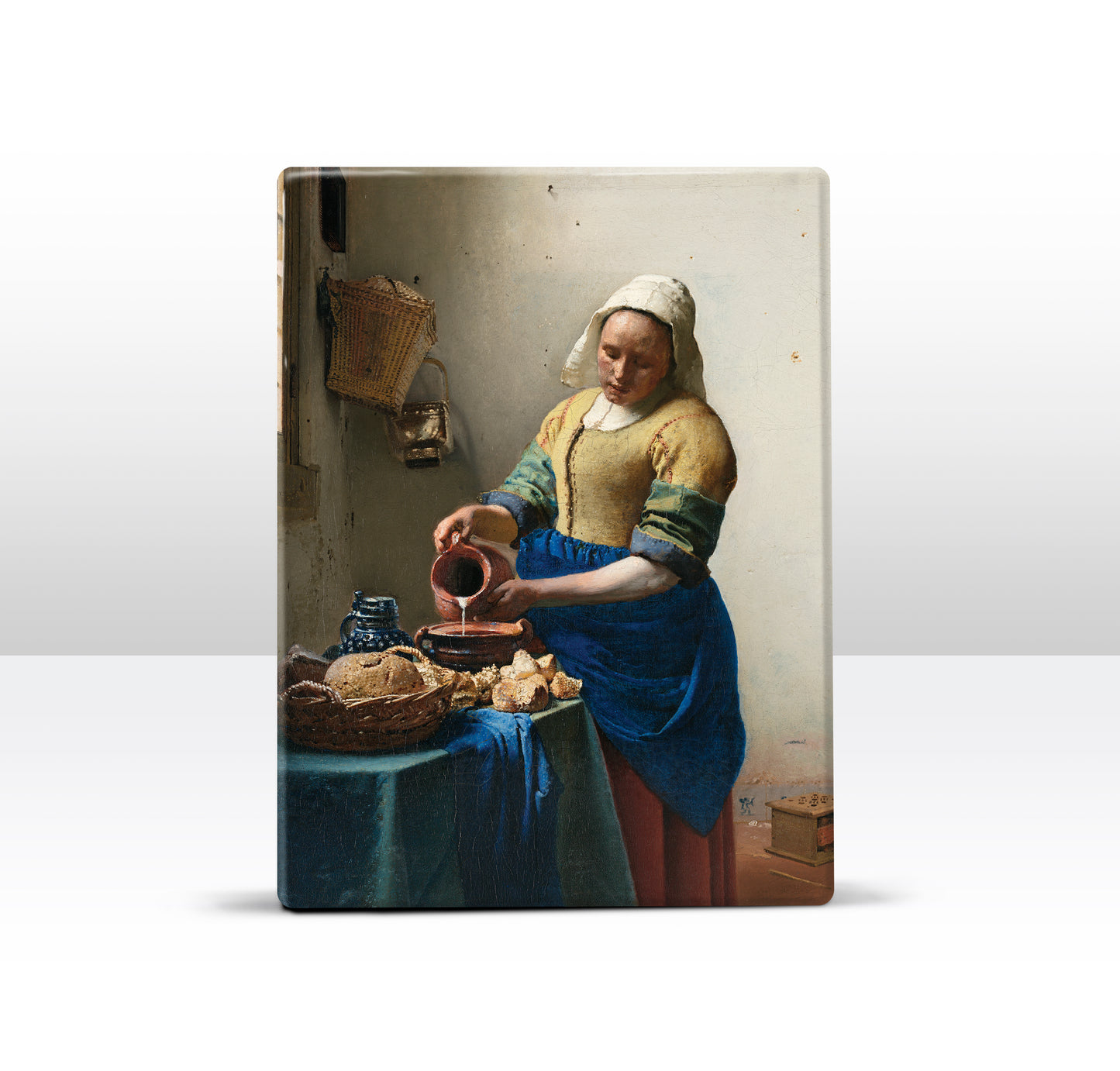 Laqueprint - Melkmeisje - Johannes Vermeer - 19,5 x 26 cm - LP020