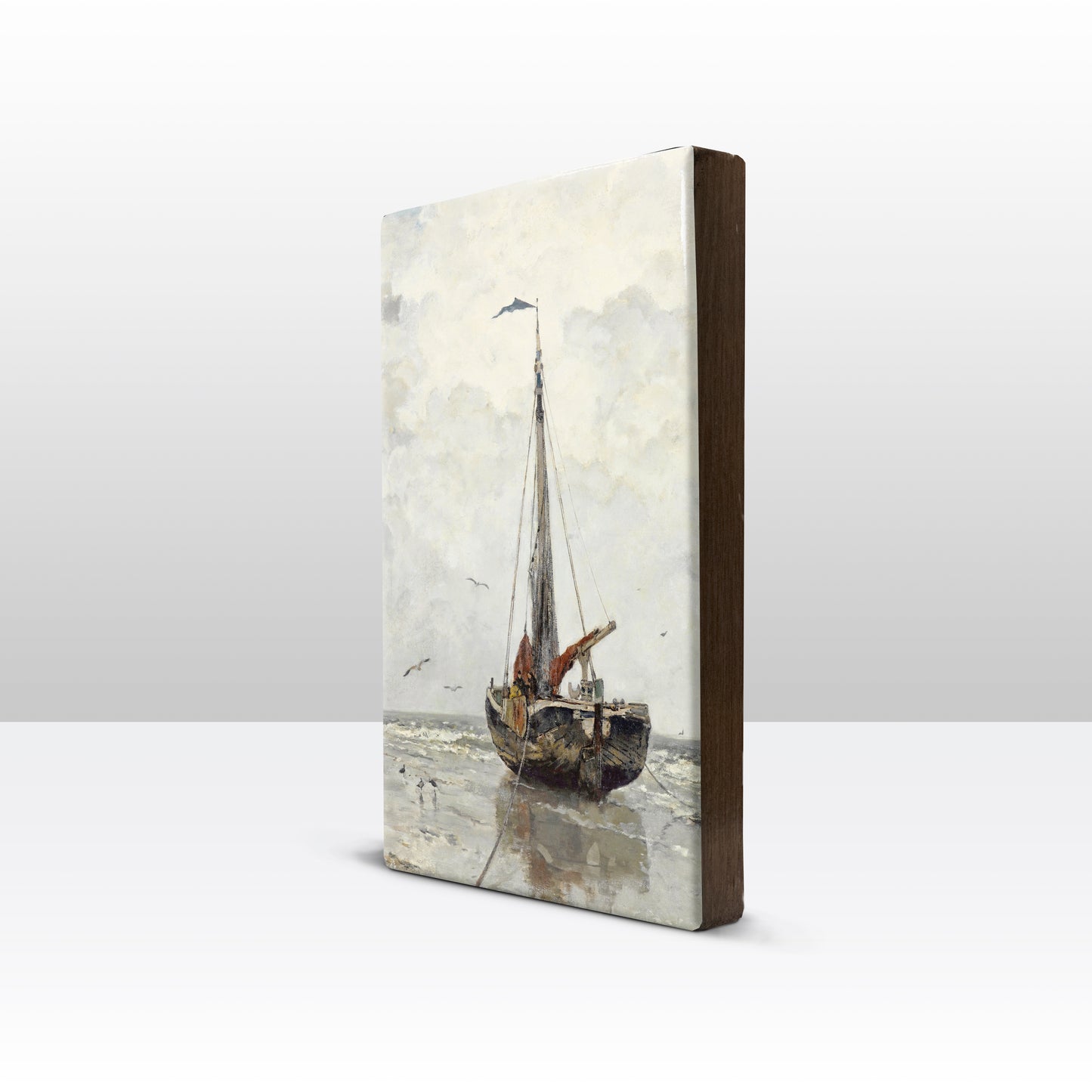 Laqueprint - vissersboot - Jacob Maris - 19,5 x 30 cm - LP022