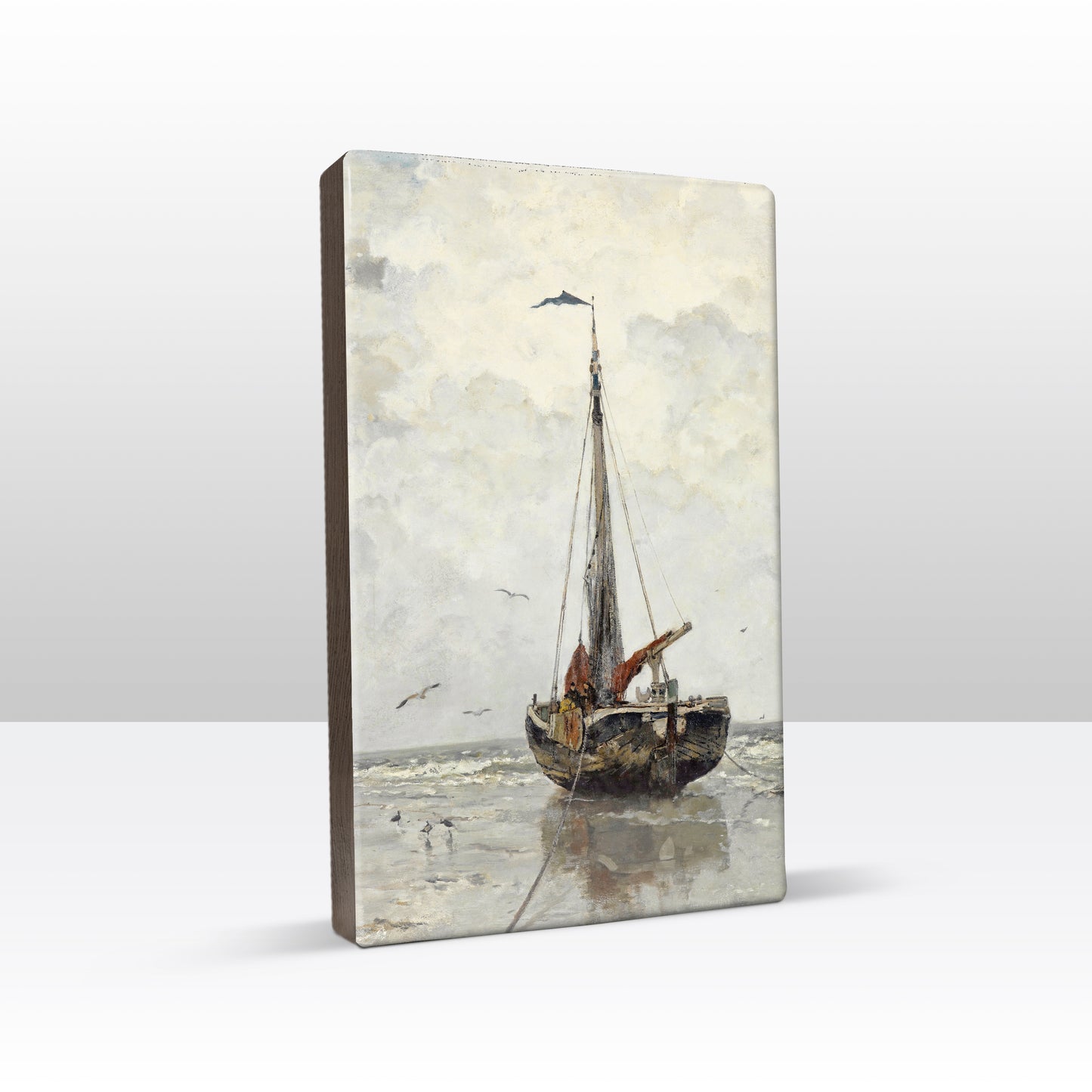 Laqueprint - vissersboot - Jacob Maris - 19,5 x 30 cm - LP022
