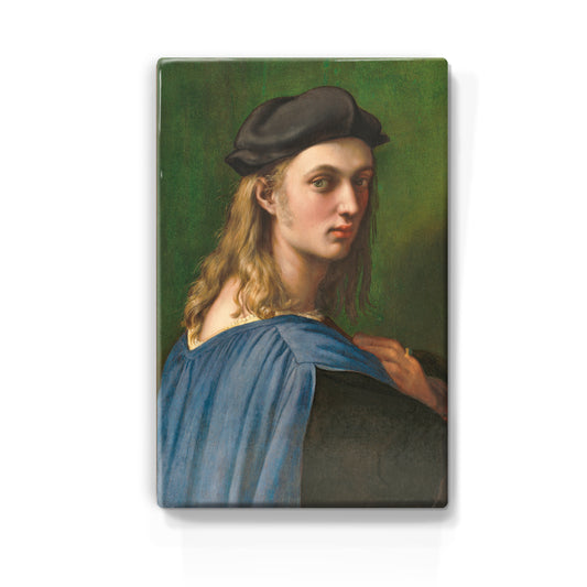 Laqueprint - Portret van Bindo Altoviti - Raffaello Sanzio - 19,5 x 30 cm - LP039
