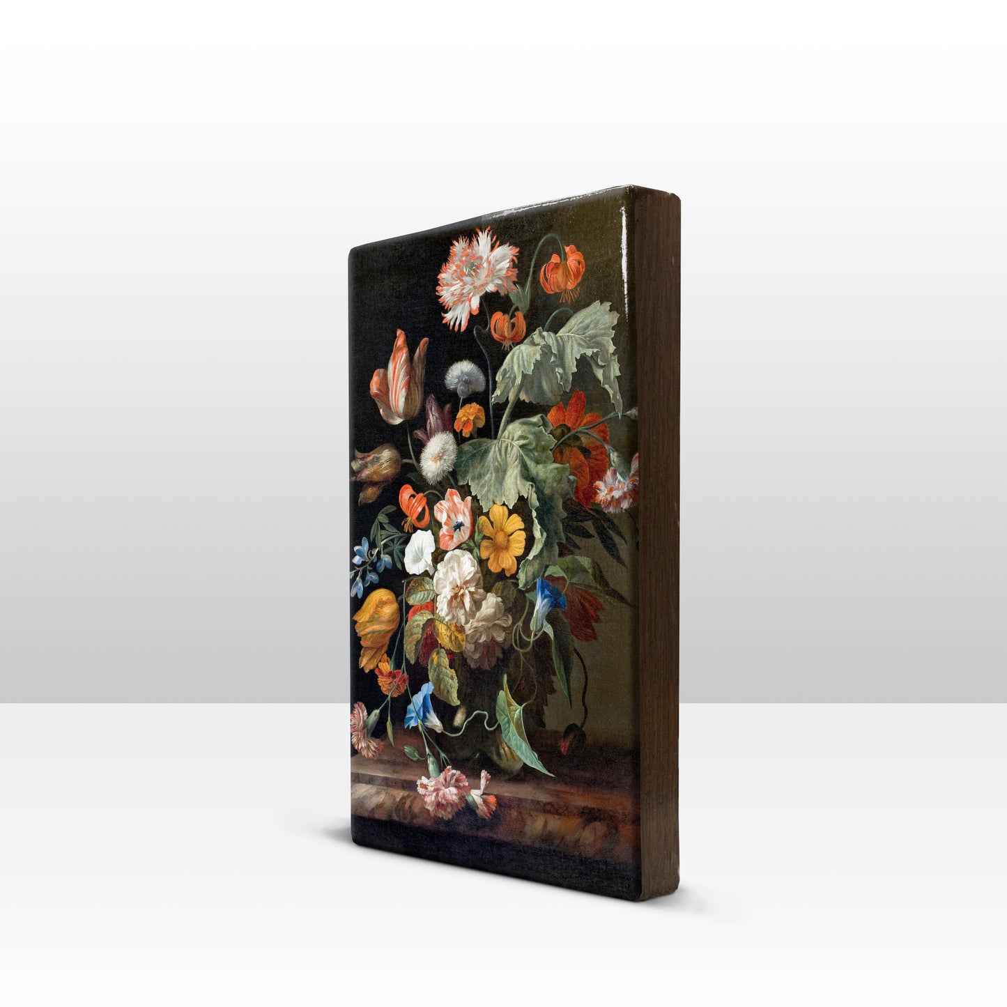 Laqueprint - Stilleven met bloemen - Rachel Ruysch - 19,5 x 30 cm - LP069