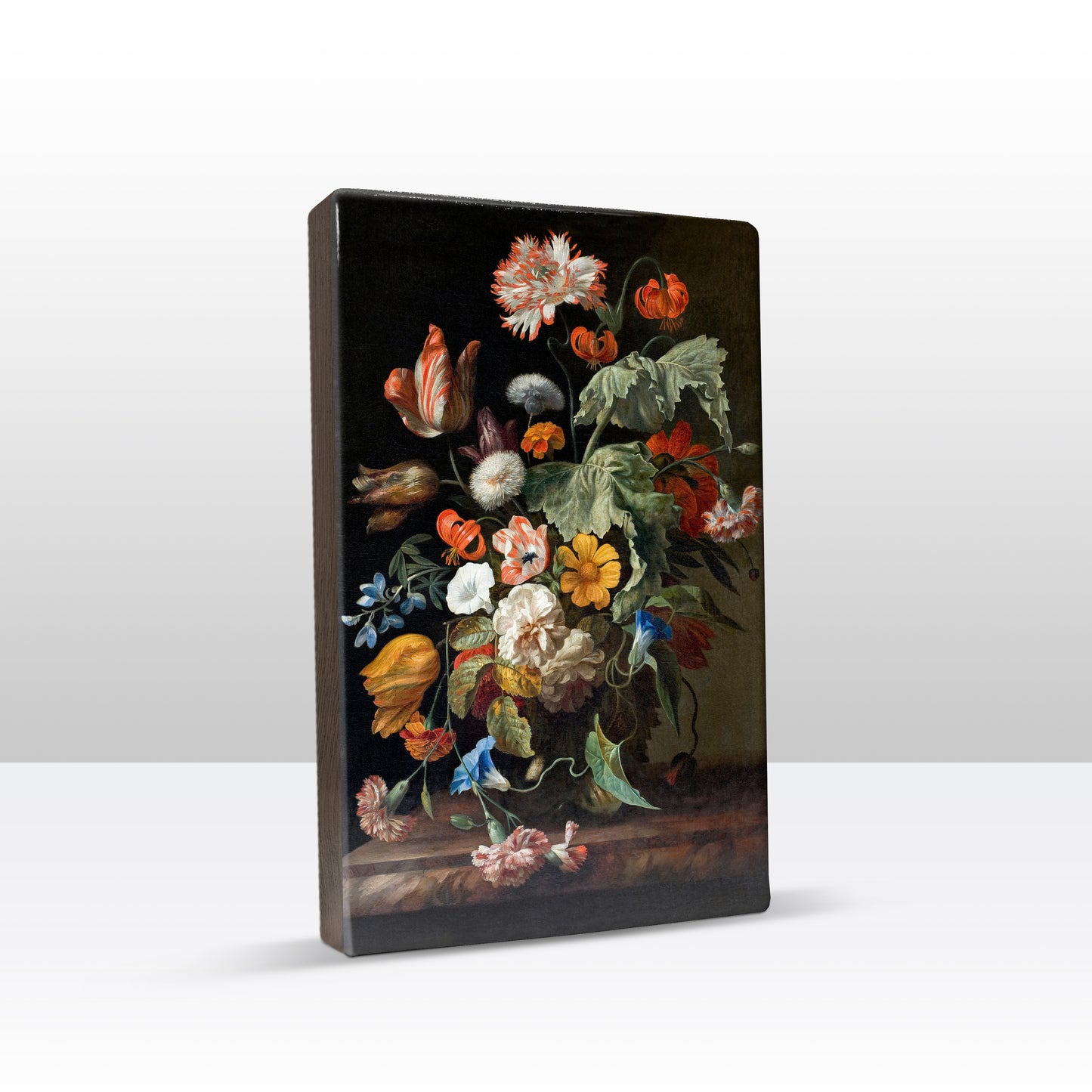 Laqueprint - Stilleven met bloemen - Rachel Ruysch - 19,5 x 30 cm - LP069