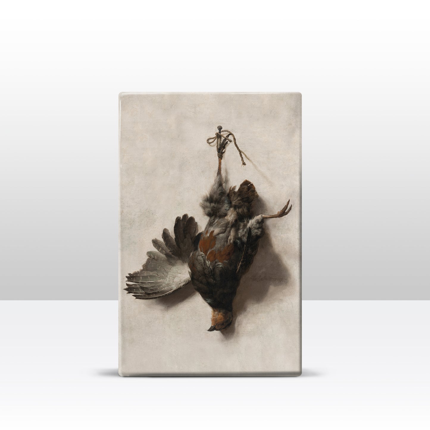 Laque print - Dead partridge - Jan Baptist Weenix - 19.5 x 30 cm - LP072