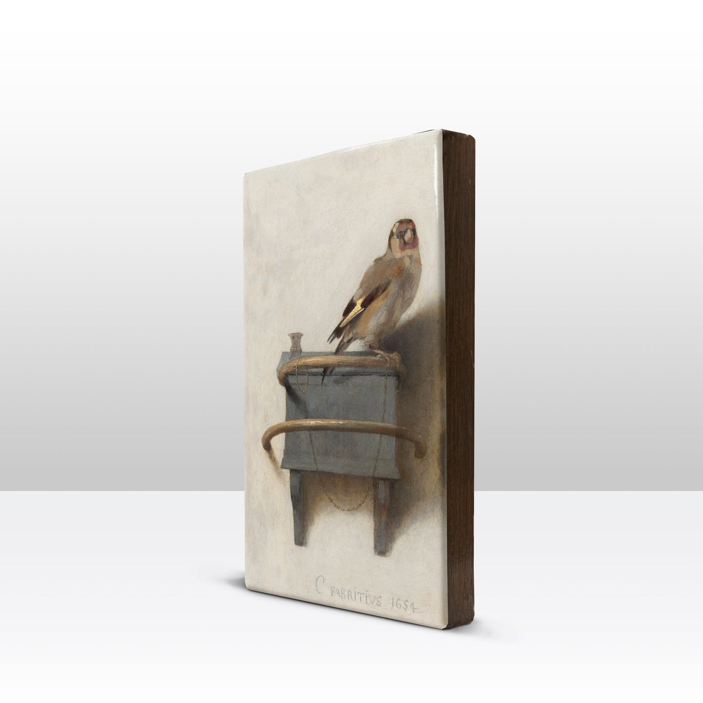 Laque print - Goldfinch - CarelFabritius - 19.5 x 30 cm - LP076