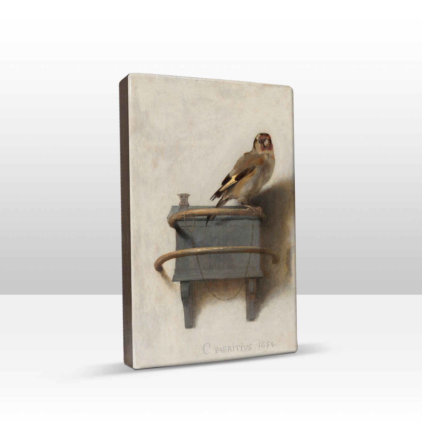 Laque print - Goldfinch - CarelFabritius - 19.5 x 30 cm - LP076