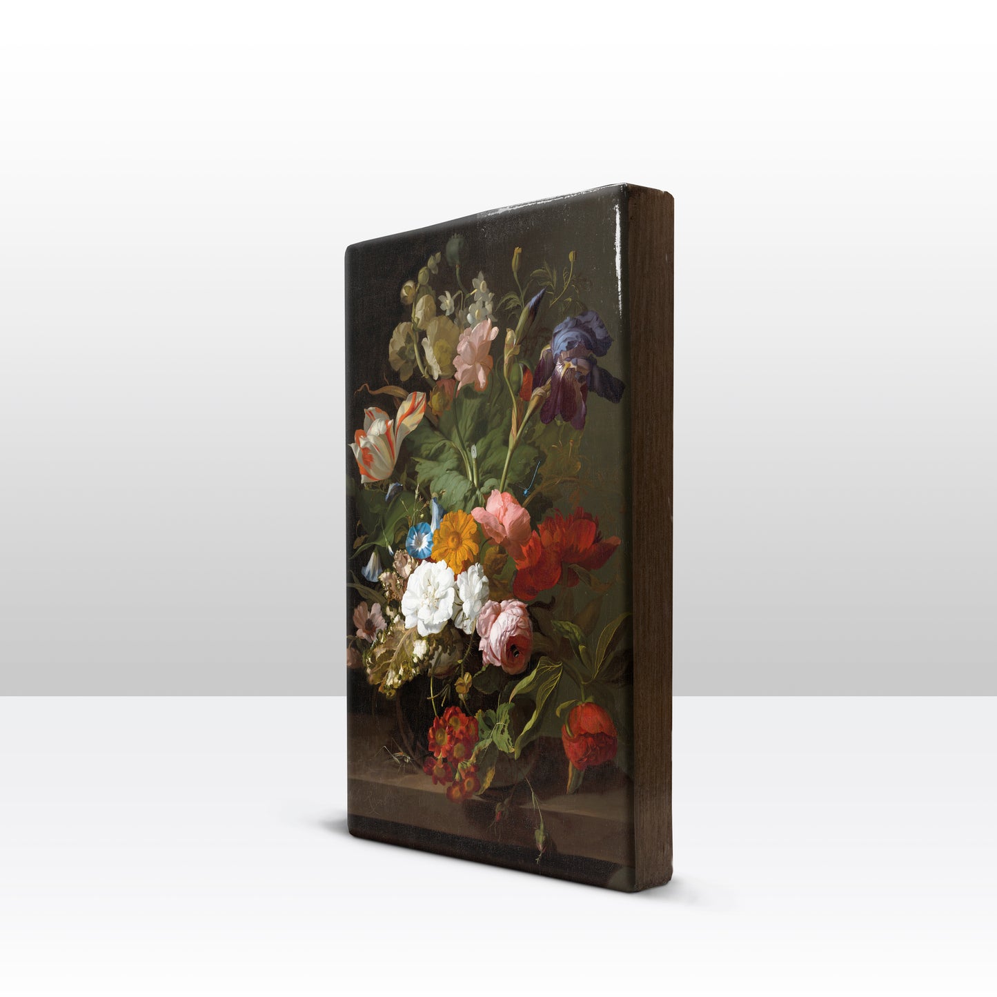 Laqueprint - Vaas met bloemen - Rachel Ruysch - 19,5 x 30 cm - LP078