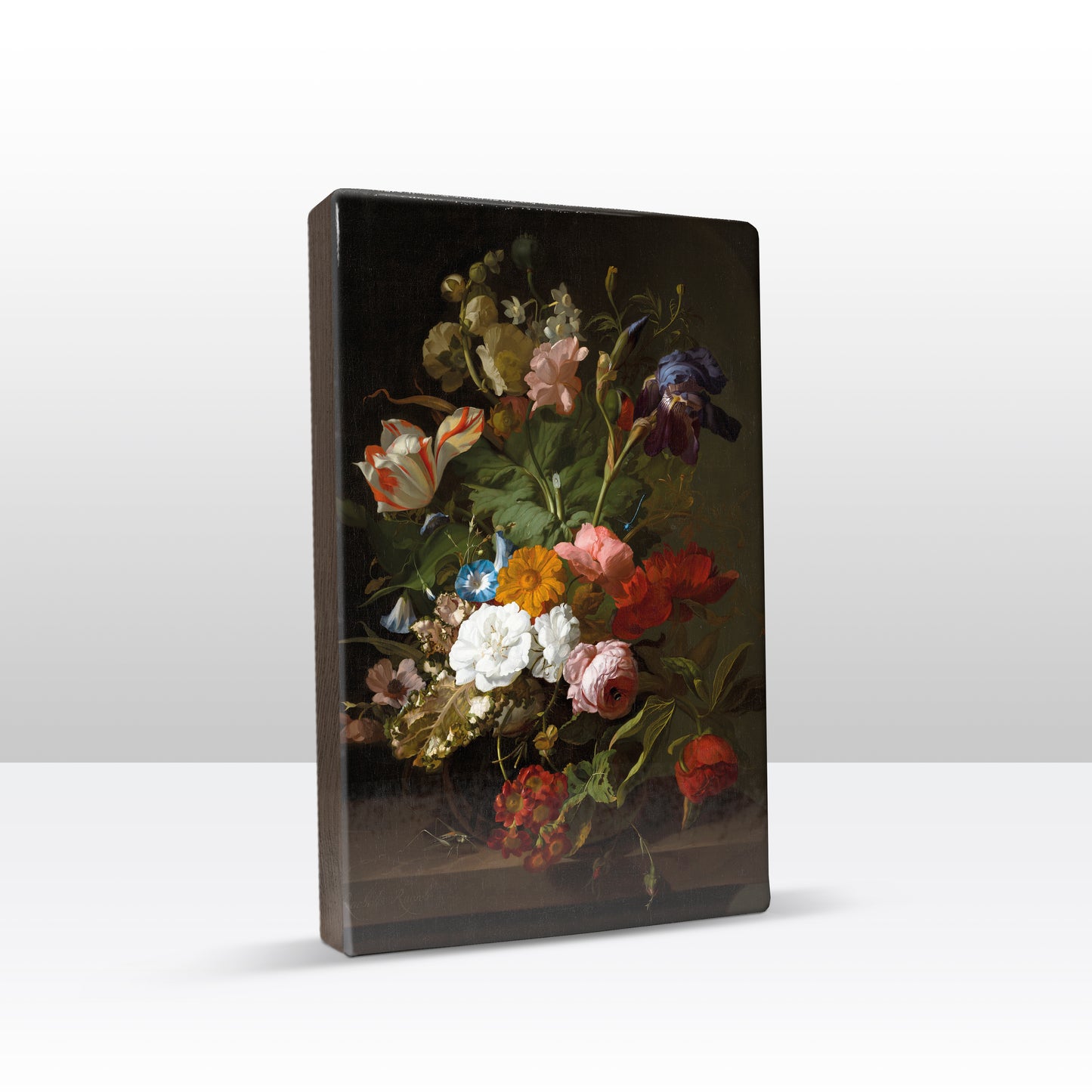 Laqueprint - Vaas met bloemen - Rachel Ruysch - 19,5 x 30 cm - LP078