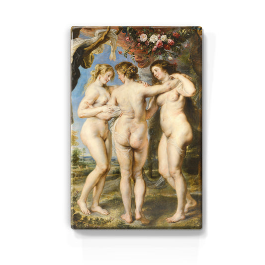 Laqueprint - 3 Gratien - Peter Paul Rubens - 19,5 x 30 cm - LP080