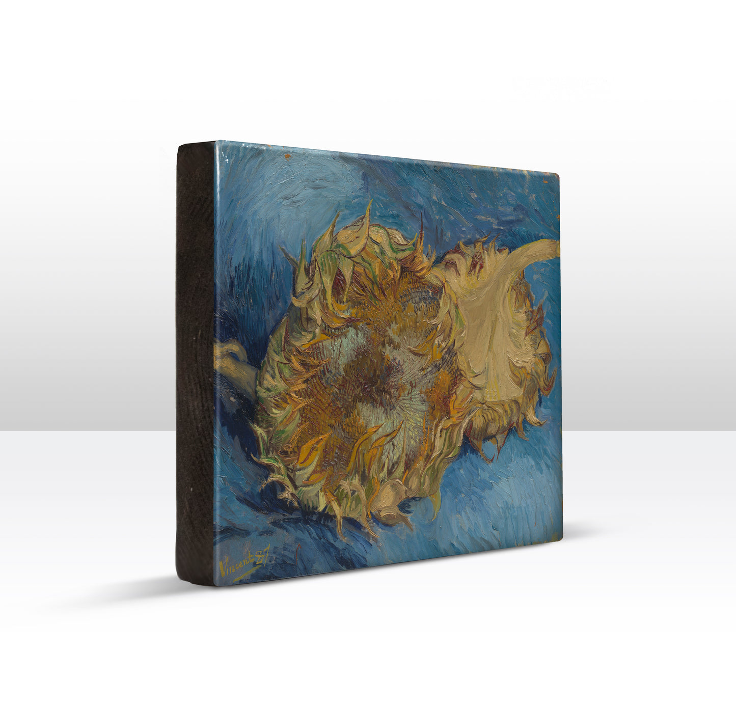 Lackdruck – zwei geschnittene Sonnenblumen – Vincent van Gogh – 26 x 19,5 cm – LP159
