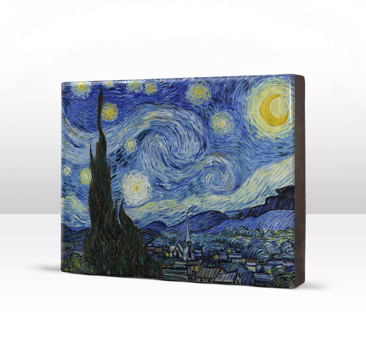 Laqueprint - The starry night - Vincent van Gogh - 26 x 19,5 cm - LP160