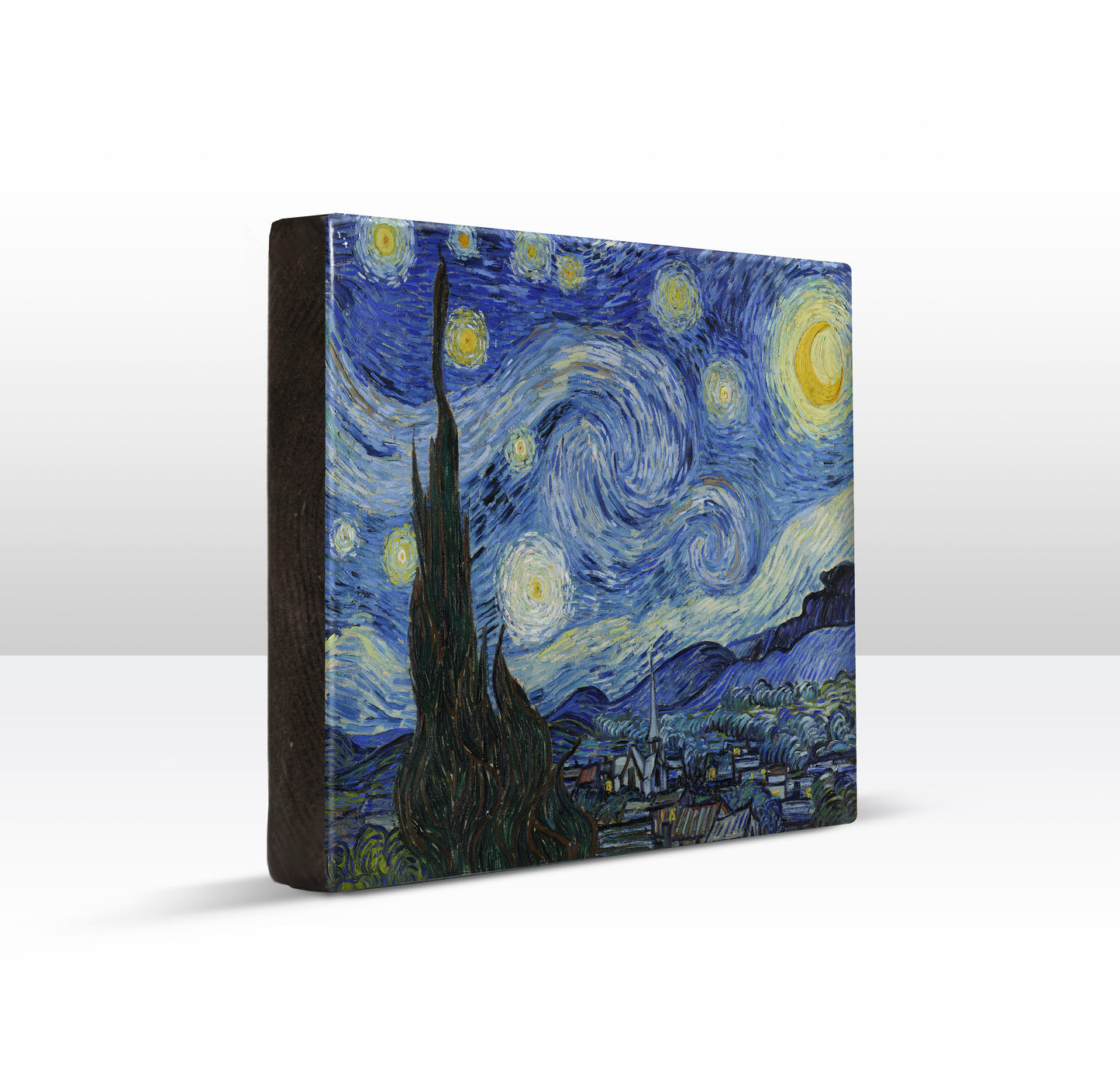 Laqueprint - The starry night - Vincent van Gogh - 26 x 19,5 cm - LP160