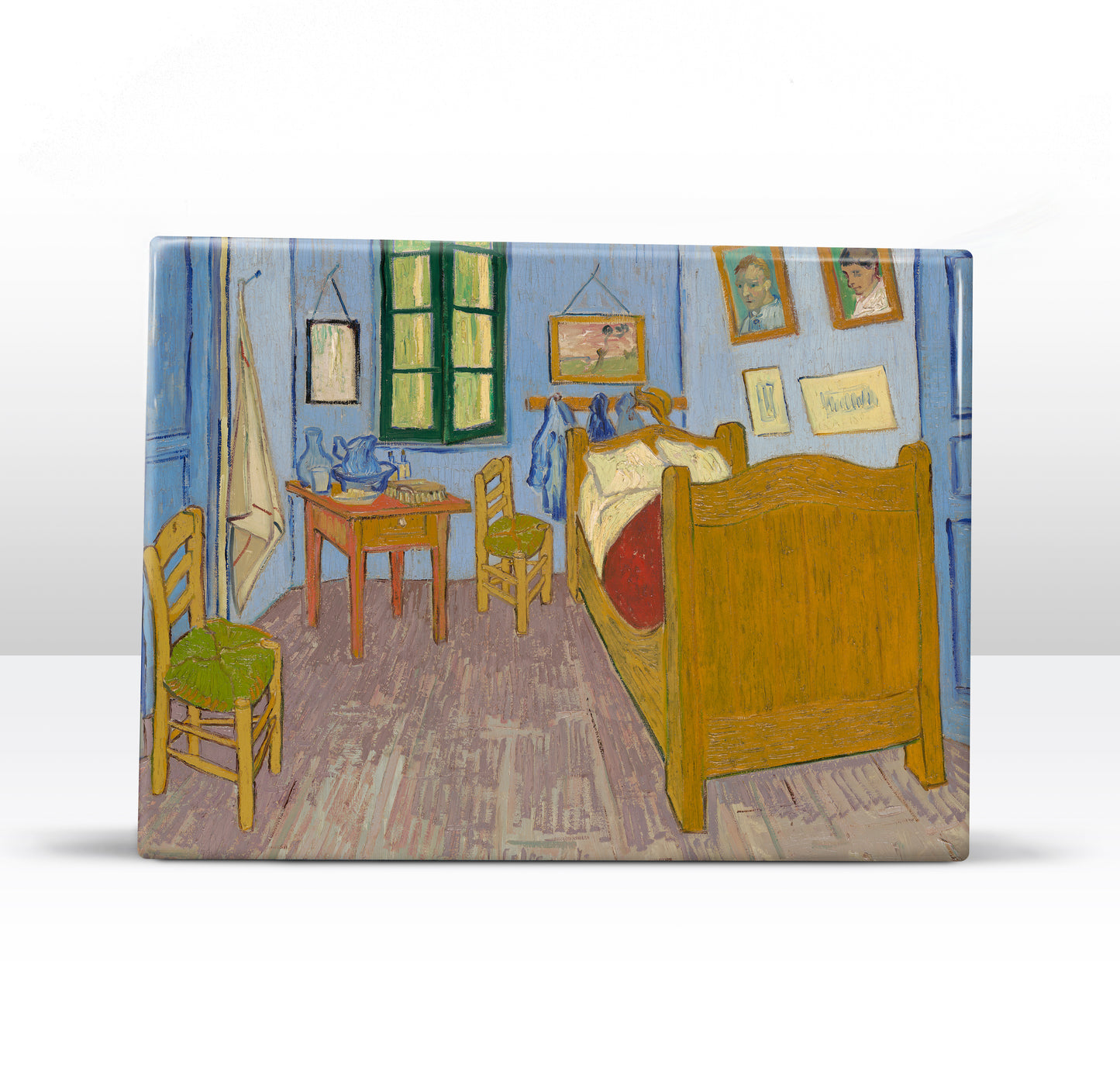 Laqueprint - Slaapkamer - Vincent van Gogh - 26 x 19,5 cm - LP166