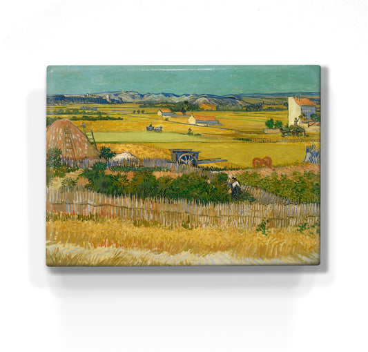 Laqueprint - De oogst - Vincent van Gogh - 26 x 19,5 cm - LP168