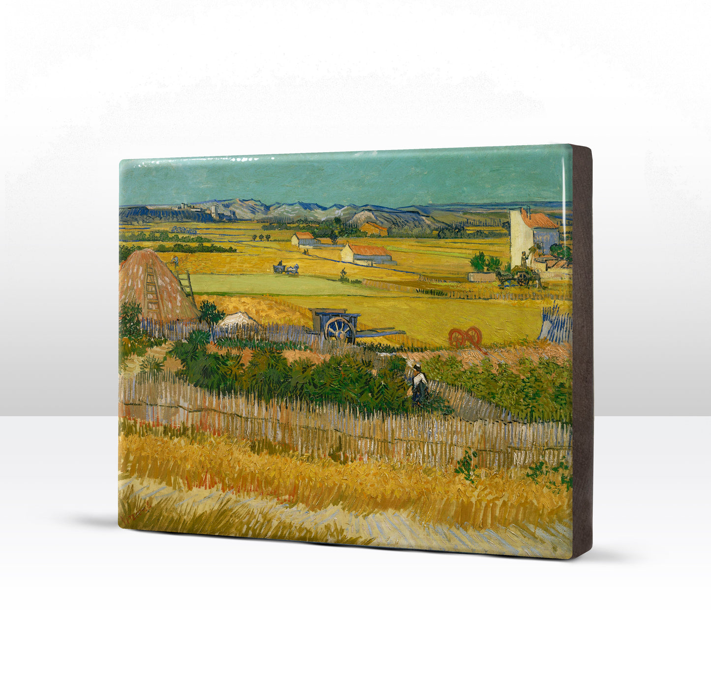 Laque print - The harvest - Vincent van Gogh - 26 x 19.5 cm - LP168