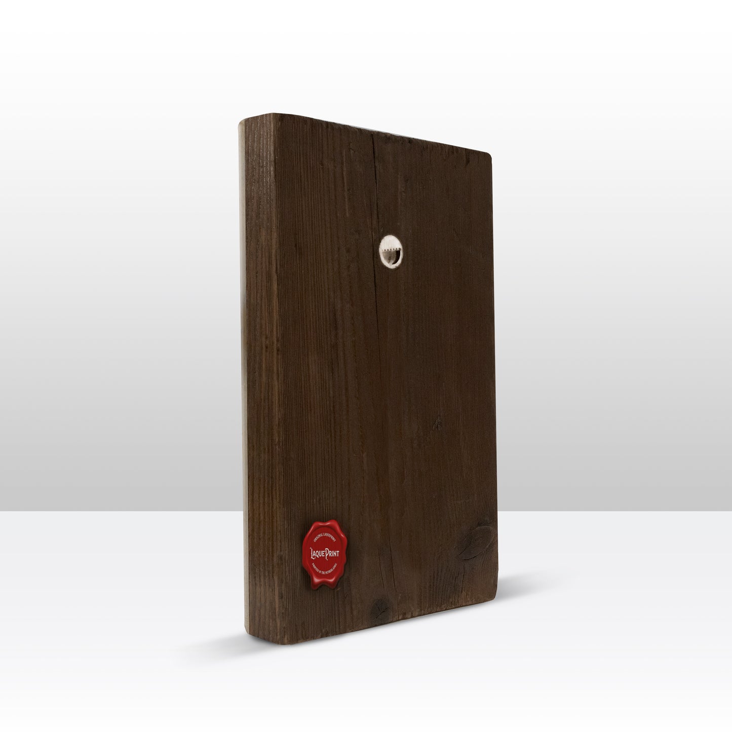 Laqueprint - Roodborstje - 19,5 x 30 cm - Niet van echt te onderscheiden schilderijtje op hout - LP184