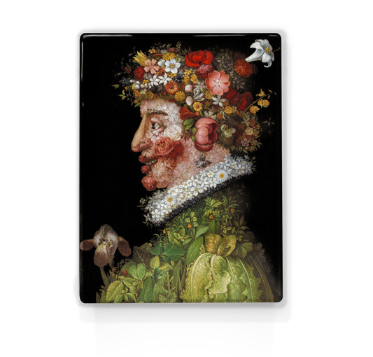 Laqueprint - Lente - Giuseppe Arcimboldo - 19,5 x 26 cm - LP187