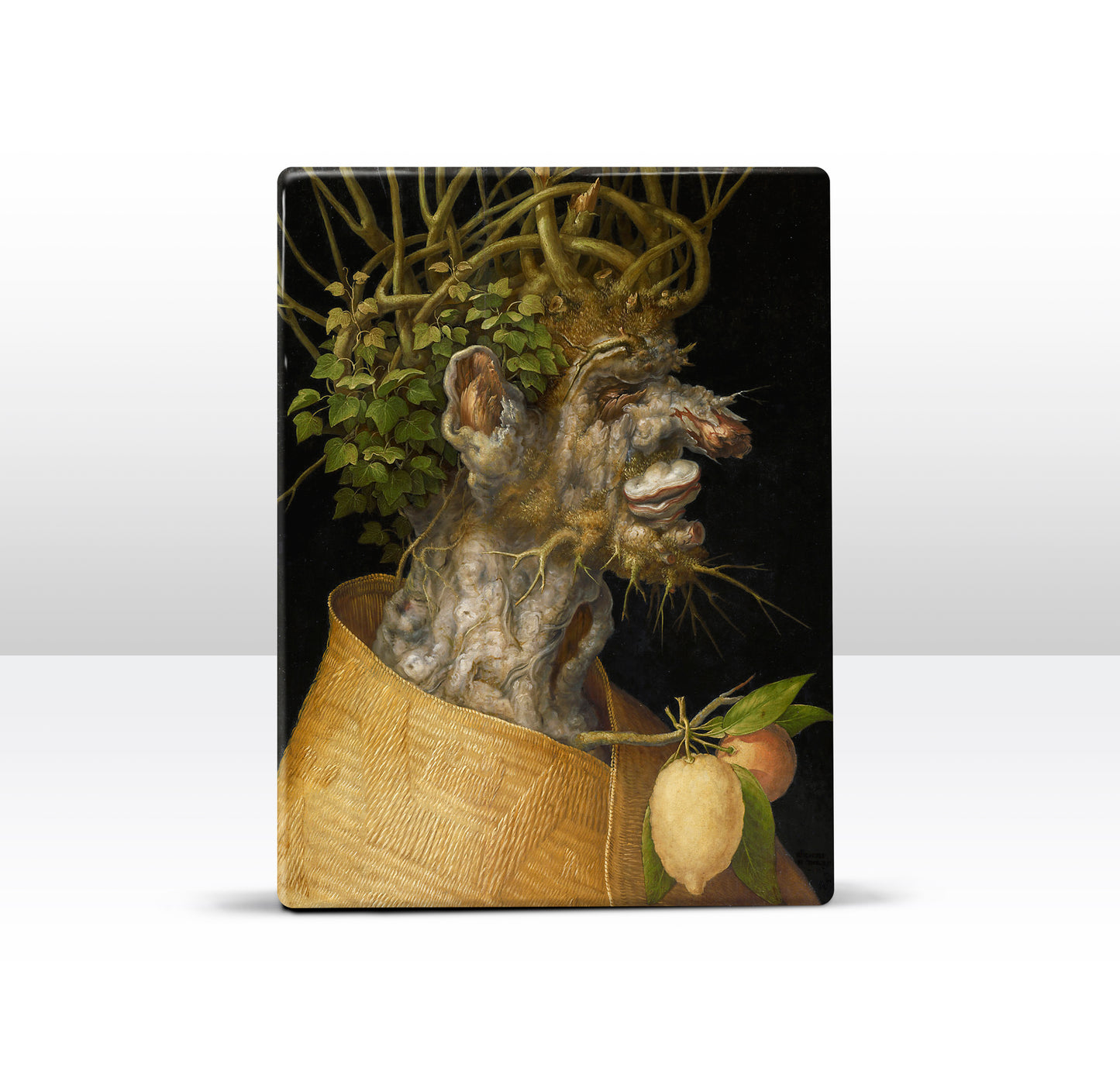 Laque print - winter - Giuseppe Arcimboldo - 19.5 x 26 cm - LP188