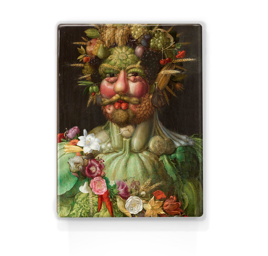Laqueprint - Rudolf_II_of_Habsburg_as_Vertumnus - Giuseppe Arcimboldo - 19,5 x 26 cm - LP192
