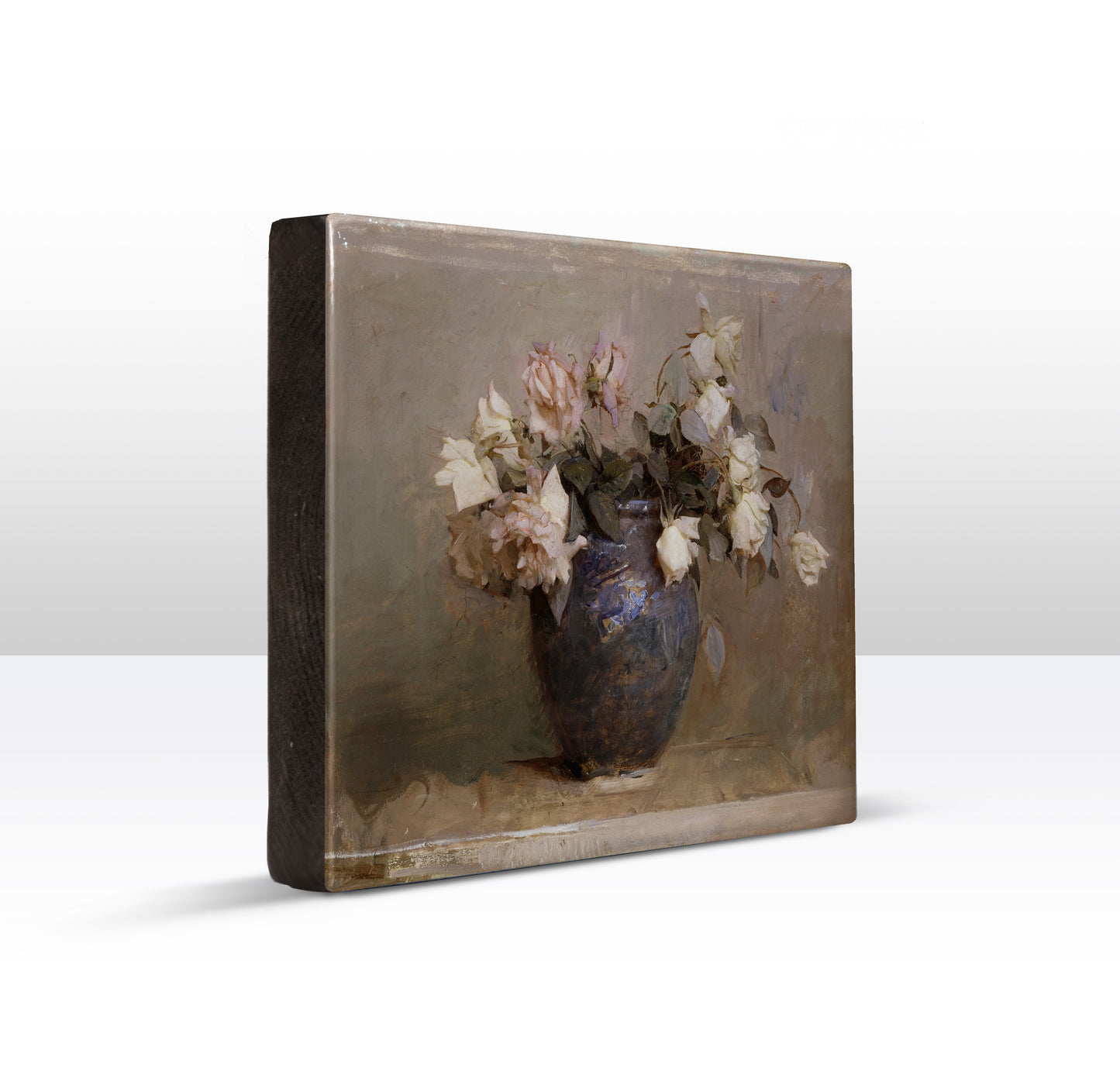 Laque print - Still life with roses - Abbott Handerson Thayer - 26 x 19.5 cm - LP194