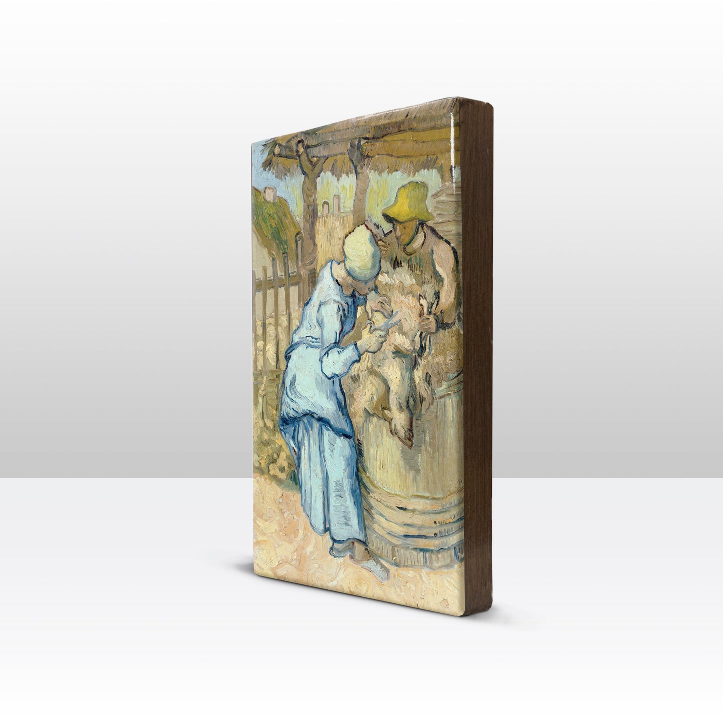 Laqueprint - De schaapscheerder - Vincent van Gogh - 19,5 x 30 cm - LP196