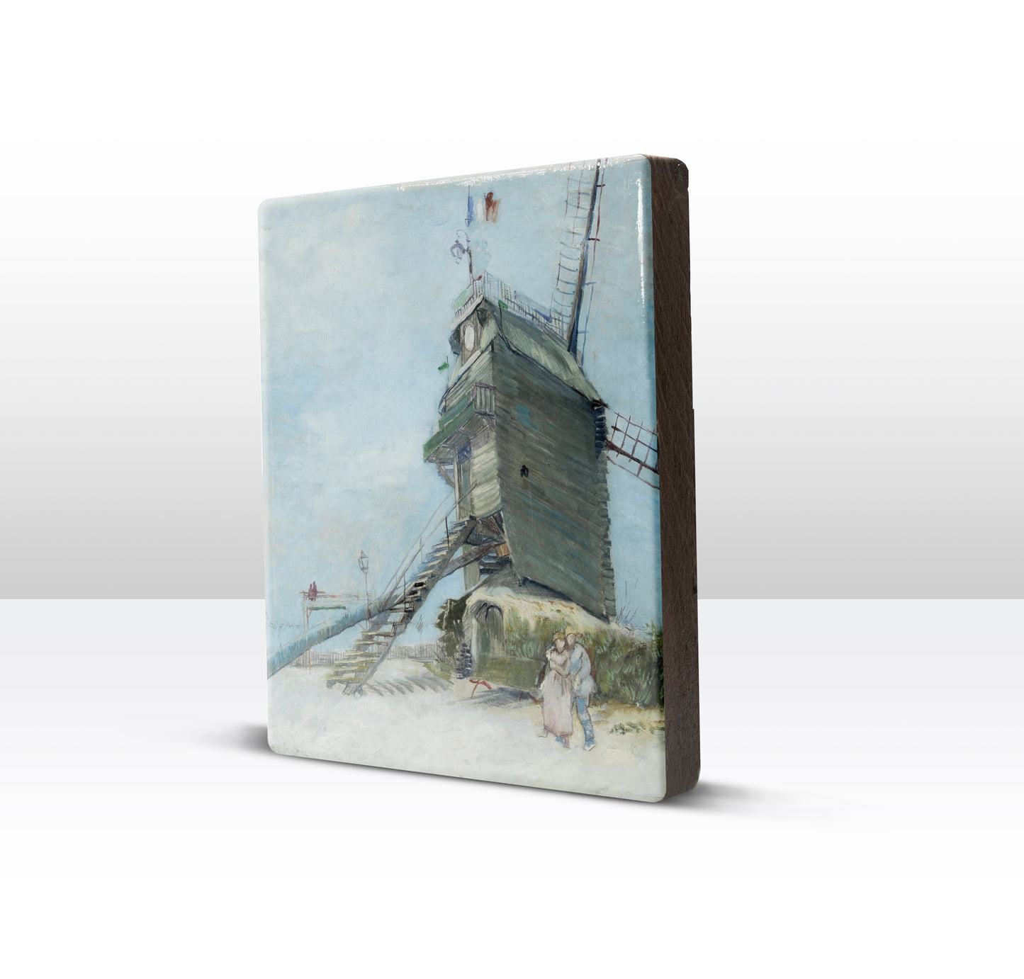 Laqueprint - De Molen van la Galette - Vincent van Gogh - 19,5 x 24 cm - LP205