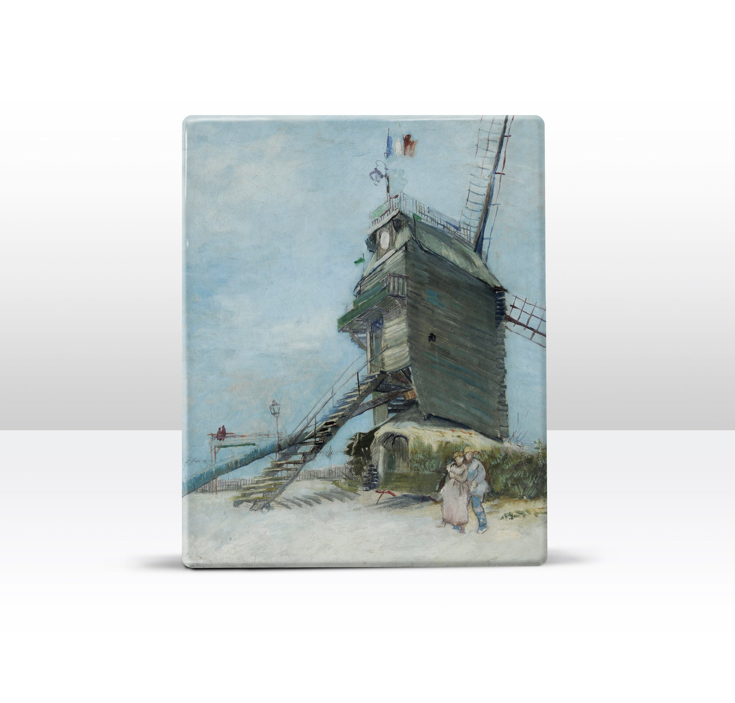 Laqueprint - De Molen van la Galette - Vincent van Gogh - 19,5 x 24 cm - LP205