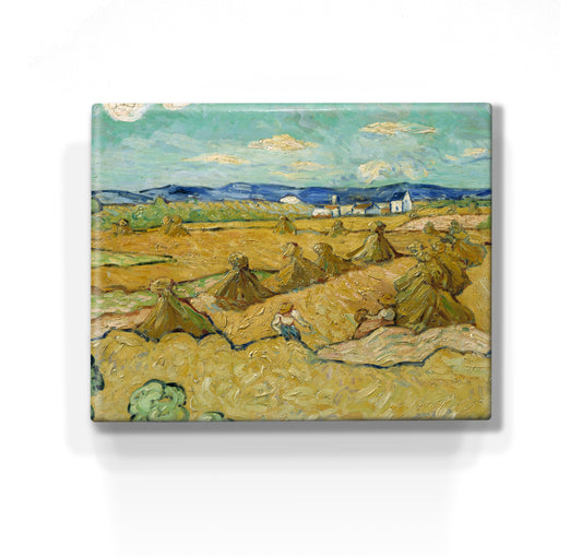 Laqueprint - Korenschoven - Vincent van Gogh - 24x 19,5 cm - LP207