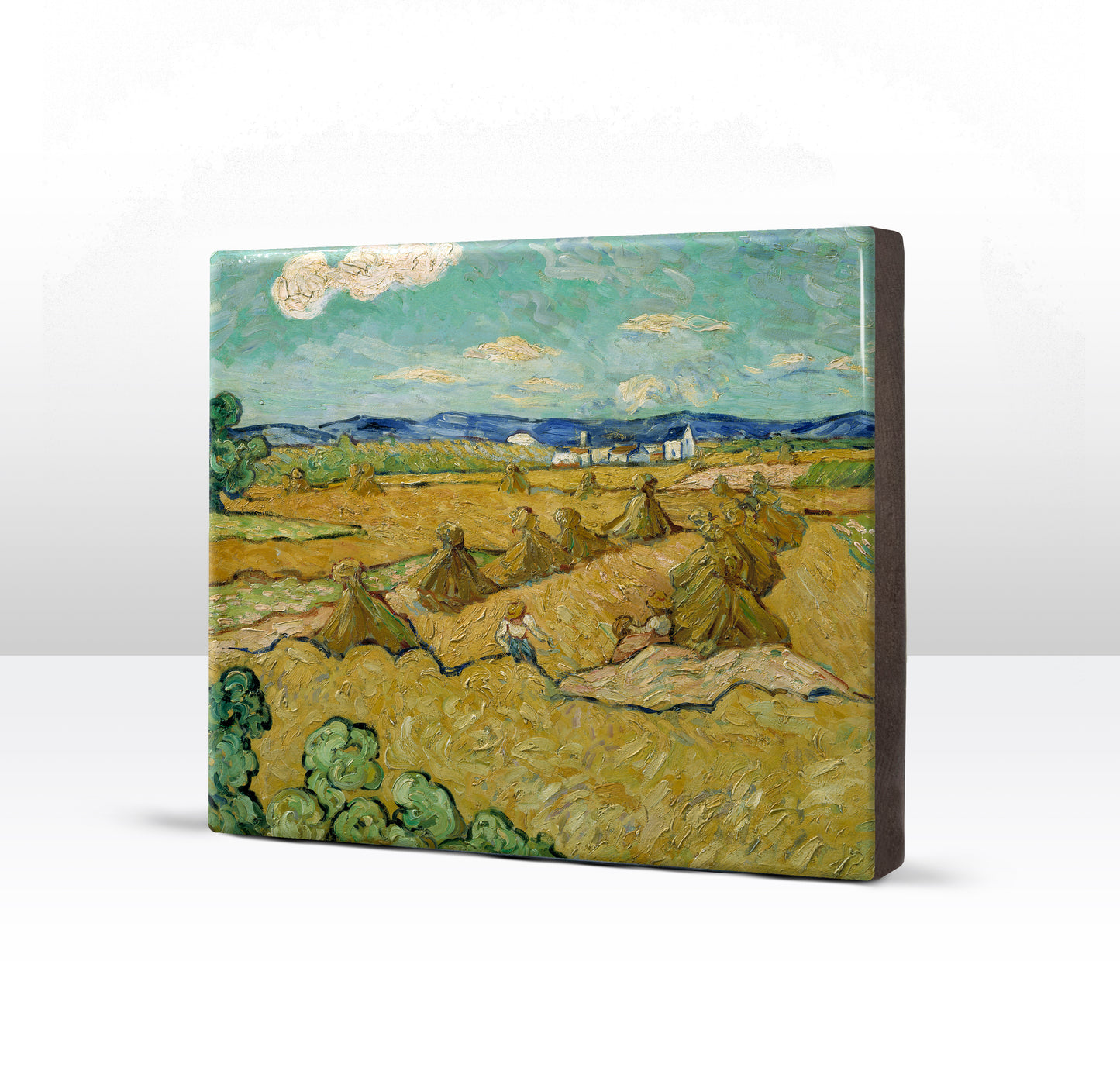Laqueprint - Korenschoven - Vincent van Gogh - 24x 19,5 cm - LP207