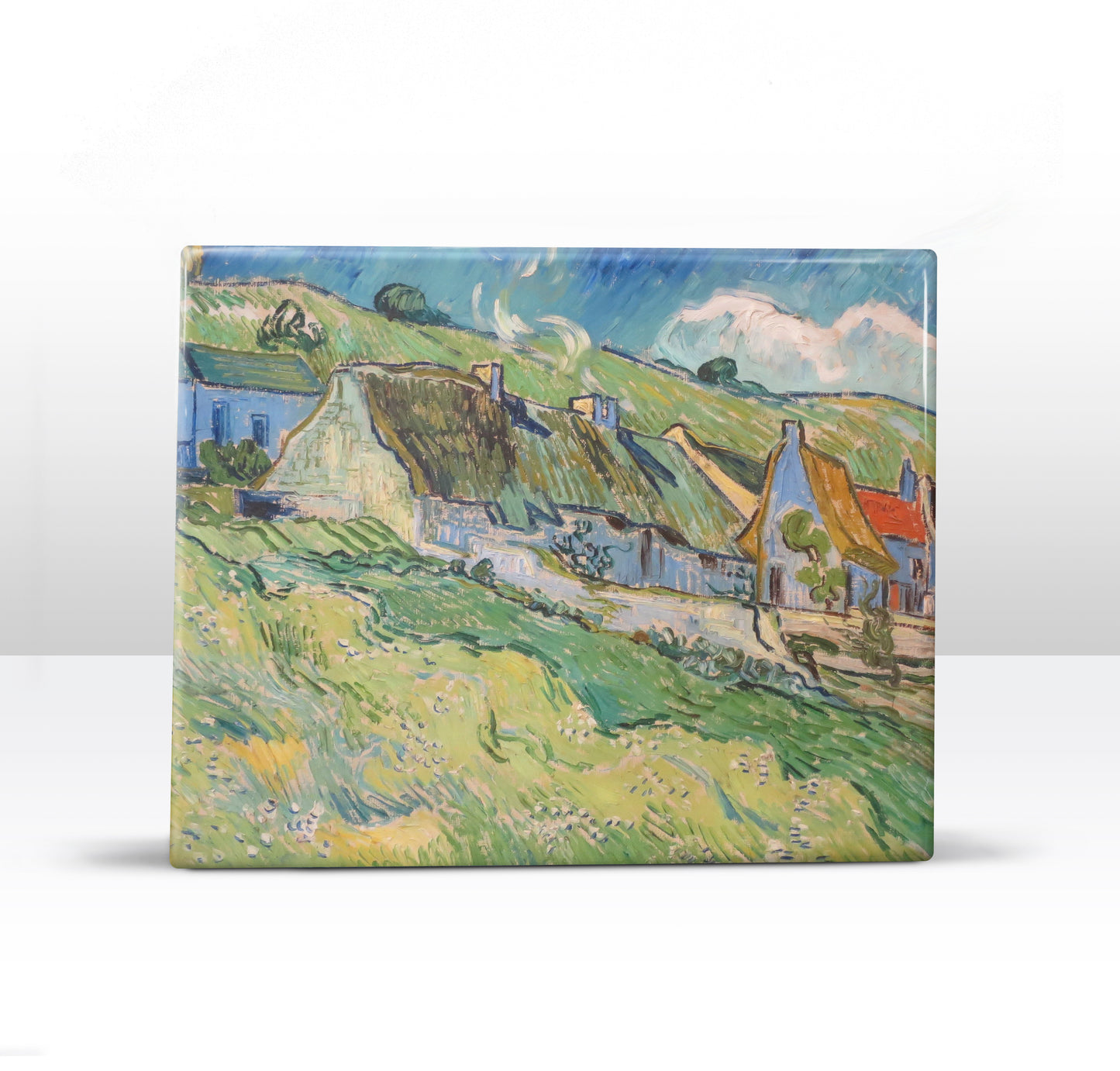 Laqueprint - Huisjes - Vincent van Gogh - 24x 19,5 cm - LP208