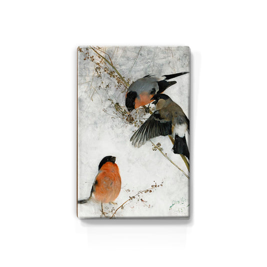 Laqueprint - Goudvinken - Bruno Liljefors - 19,5 x 30 cm - LP215