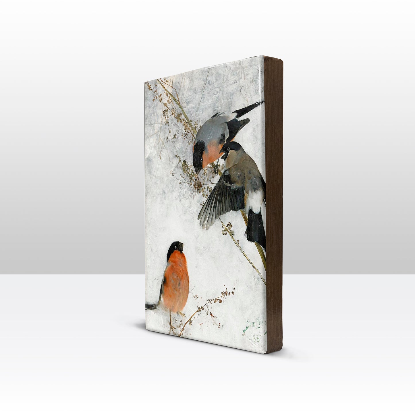 Laqueprint - Goudvinken - Bruno Liljefors - 19,5 x 30 cm - LP215