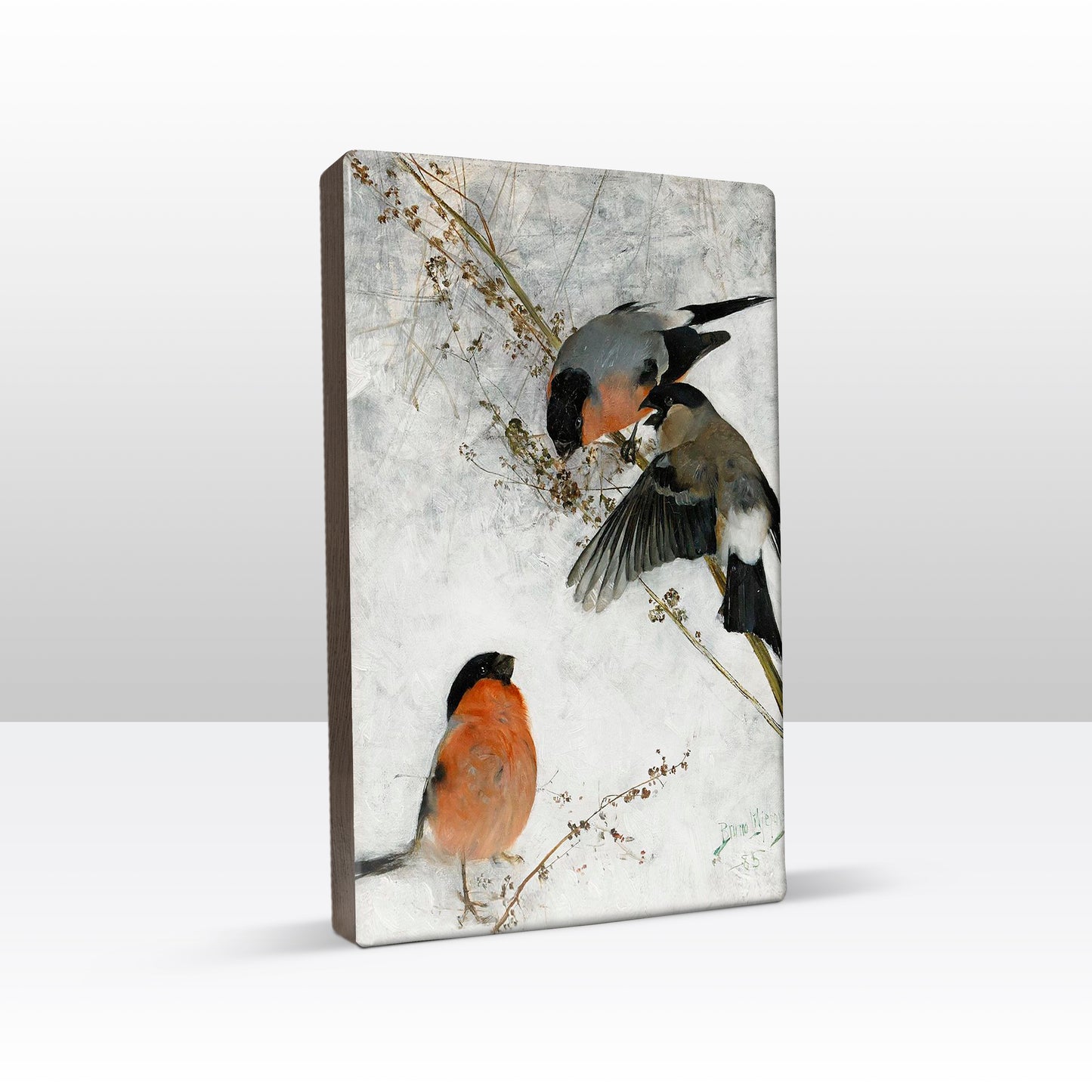 Laqueprint - Goudvinken - Bruno Liljefors - 19,5 x 30 cm - LP215