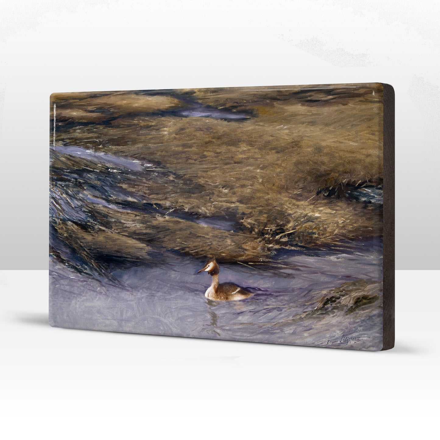 Laqueprint - Fuut - Bruno Liljefors - 30 x 19,5 cm - LP221