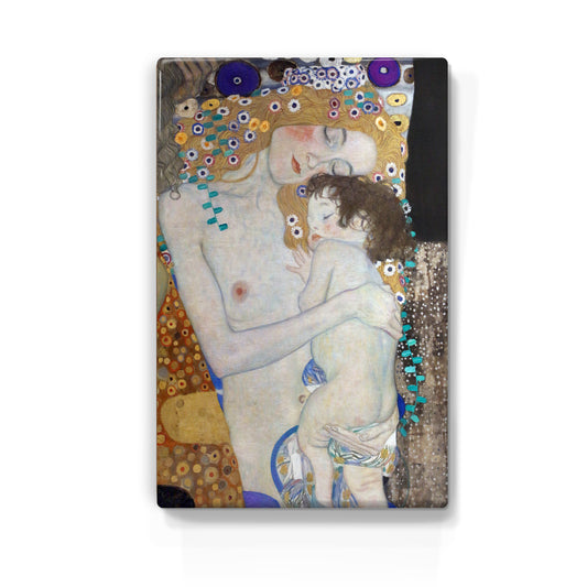 Laqueprint - De drie leeftijden (detail) - Gustav Klimt - 19,5 x 30 cm - LP300