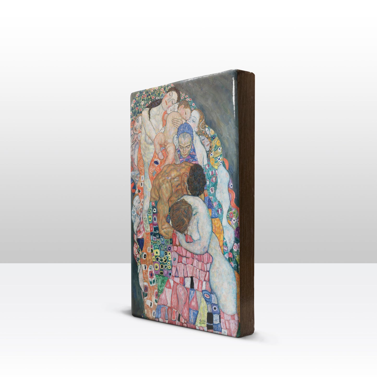 Laqueprint - Dood en leven (detail) - Gustav Klimt - 19,5 x 30 cm - LP301