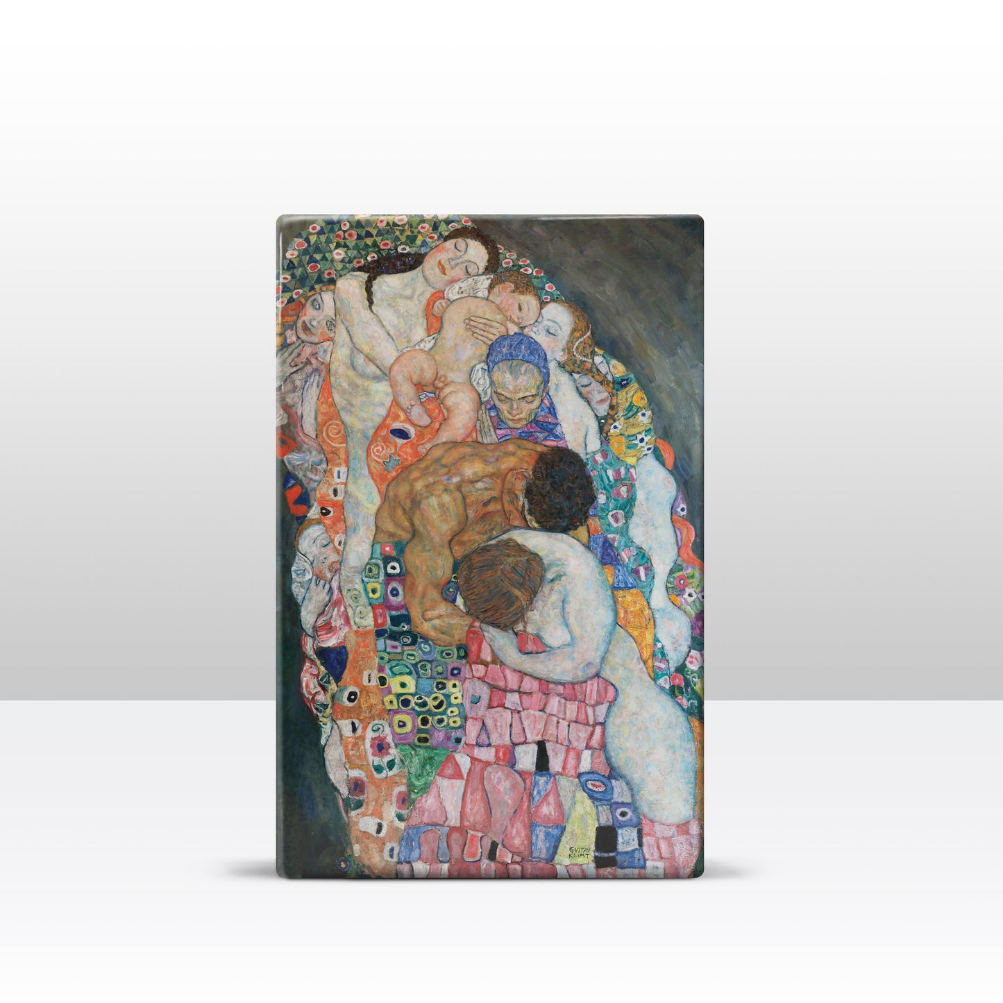 Laqueprint - Dood en leven (detail) - Gustav Klimt - 19,5 x 30 cm - LP301