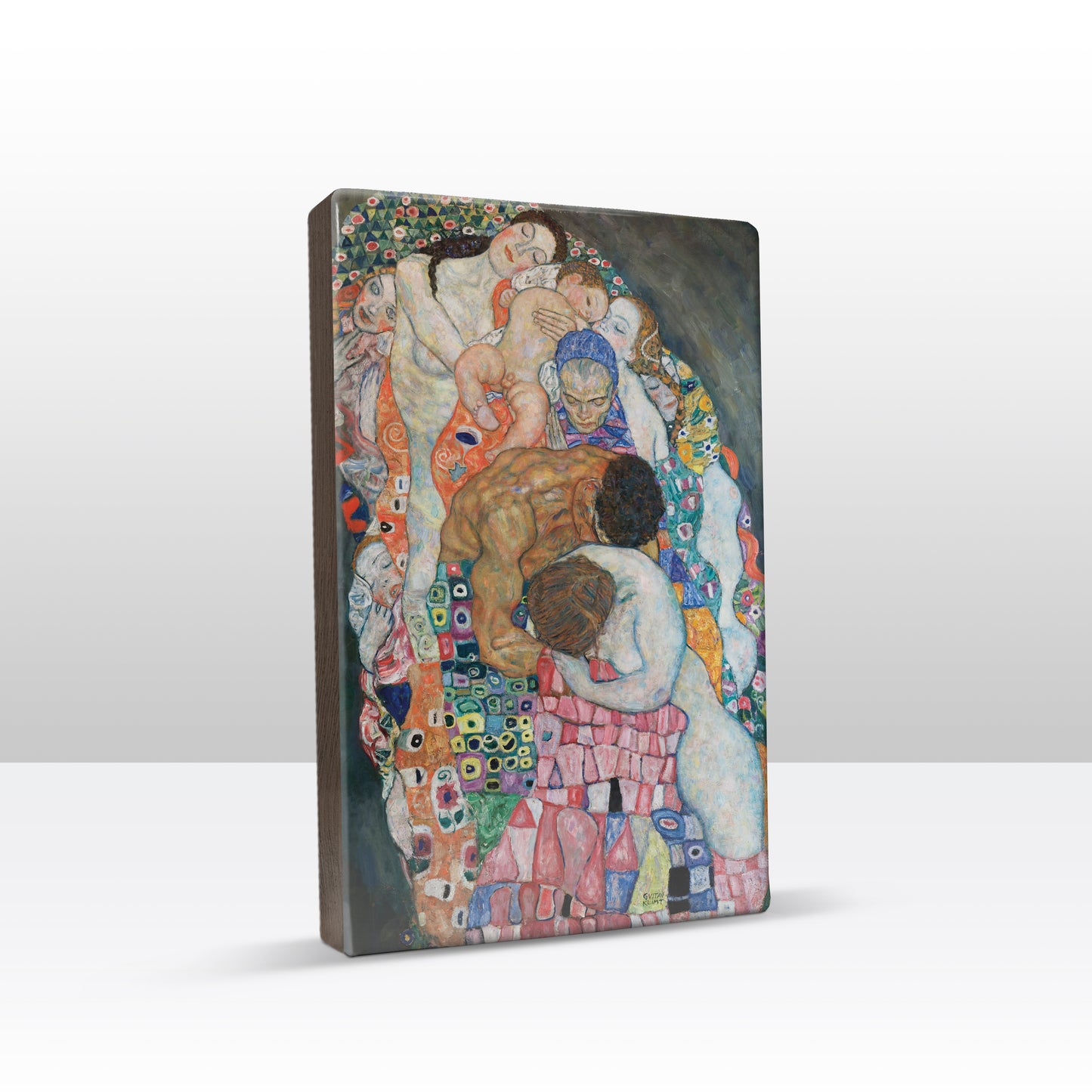 Laqueprint - Dood en leven (detail) - Gustav Klimt - 19,5 x 30 cm - LP301