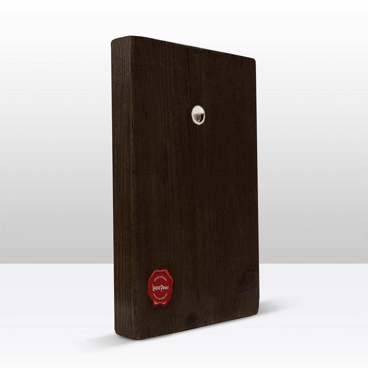 Witte kraanvogel met bloemen - Laqueprint - 19,5 x 30 cm - LP333