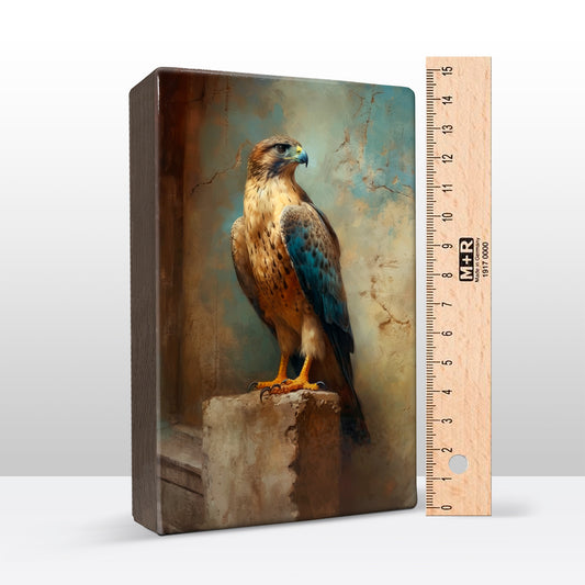 Blauwe Valk - Mini Laqueprint - 9,6 x 14,6 cm - LPS416