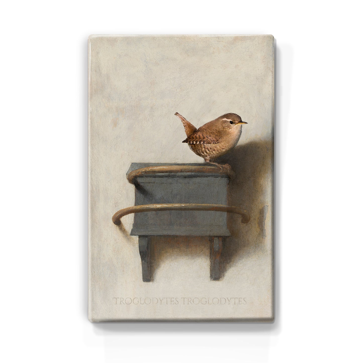 Winterkoninkje-mini - Mini Laqueprint - 9,6 x 14,6 cm - LPS427