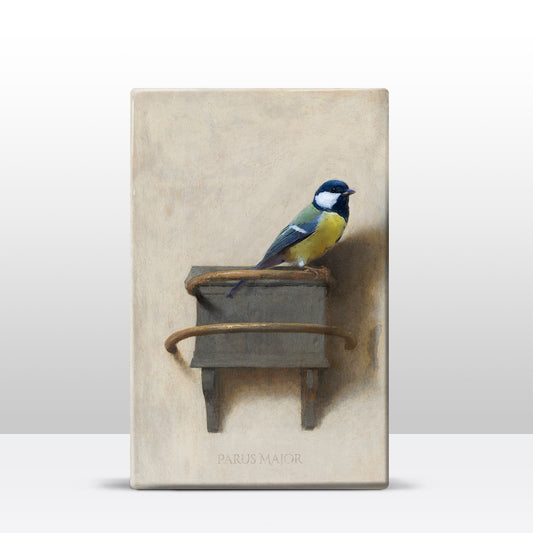 Koolmeesje - Mini Laqueprint - 9,6 x 14,6 cm - LPS430