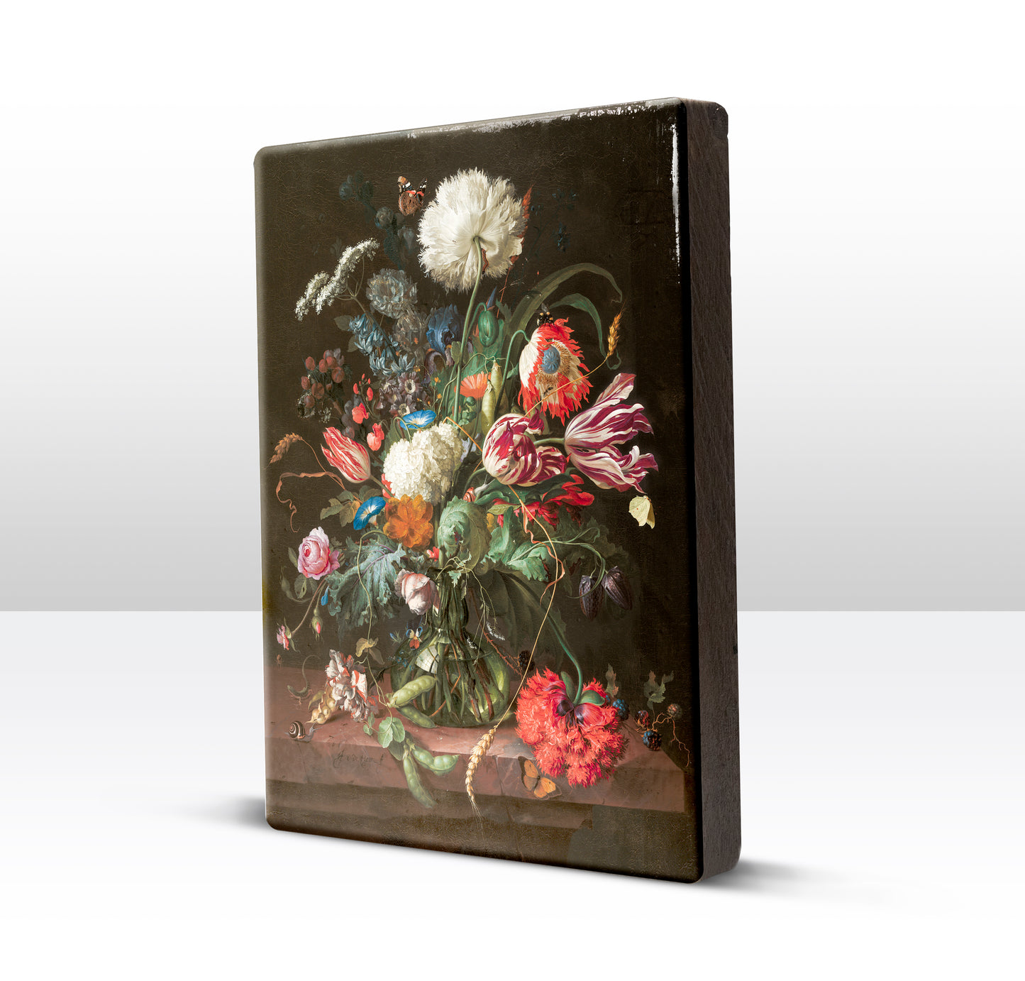Laqueprint - Bloemenvaas - Jan Davidsz de Heem - 19,5 x 26 cm - LP003