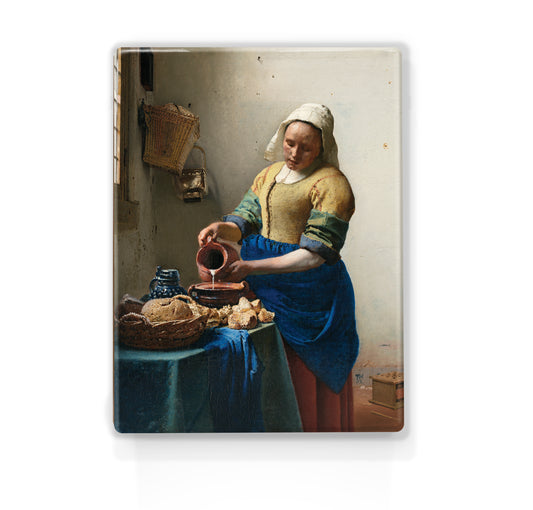 Laqueprint - Melkmeisje - Johannes Vermeer - 19,5 x 26 cm - LP020