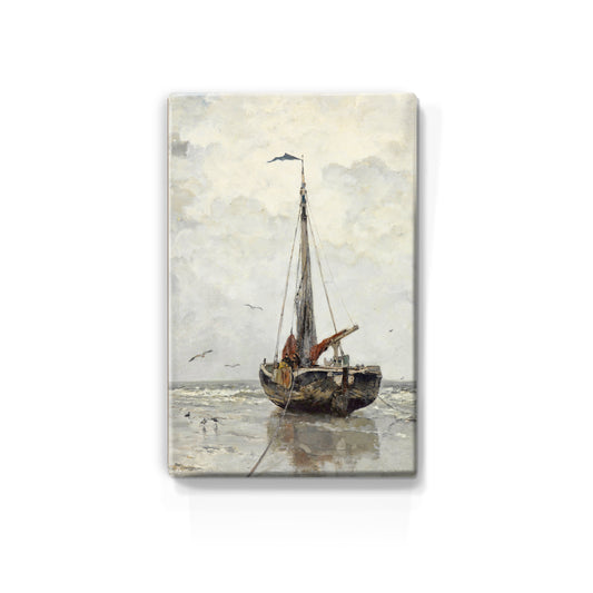 Laqueprint - vissersboot - Jacob Maris - 19,5 x 30 cm - LP022