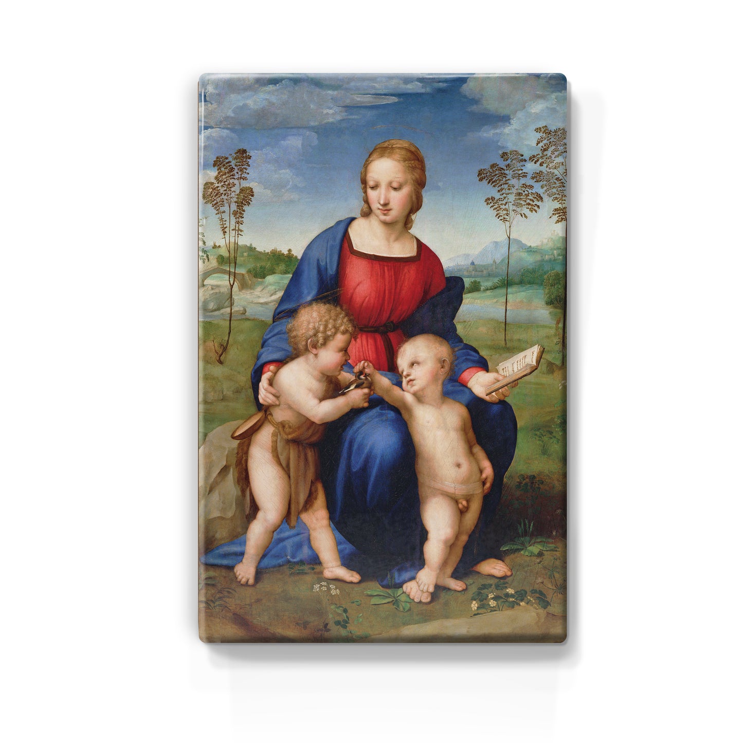 Laqueprint - Madonna del Cardellino - Raffaello Sanzio - 19,5 x 30 cm - LP032