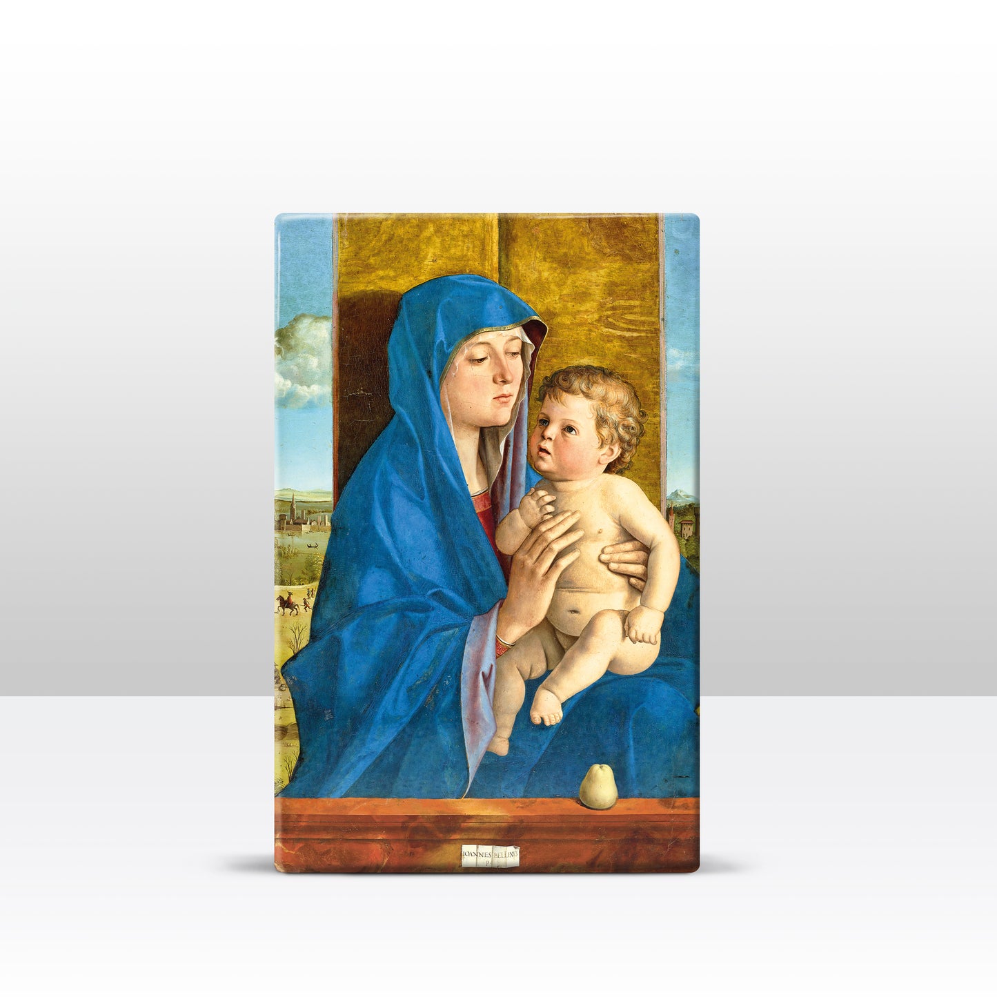 Laque print - Madonna di Alzano - Giovanni Bellini - 19.5 x 26 cm - LP033