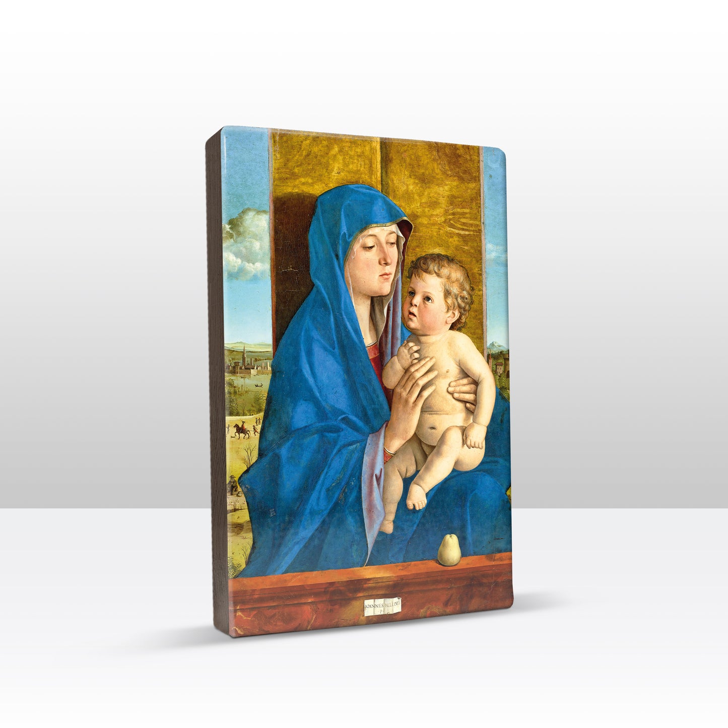 Laque print - Madonna di Alzano - Giovanni Bellini - 19.5 x 26 cm - LP033